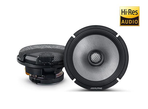 Alpine R2-S65 - høyttalere R-serie 6,5" koaksialhøyttaler 