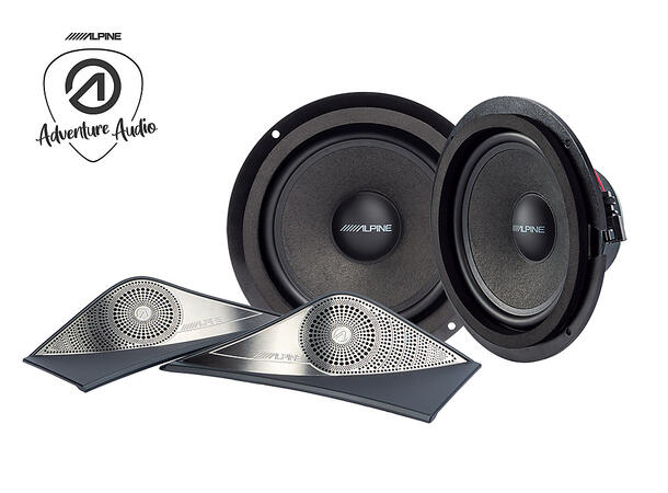 Alpine SPC-106S907 høyttaleroppgradering for Mercedes Sprinter W907/910 