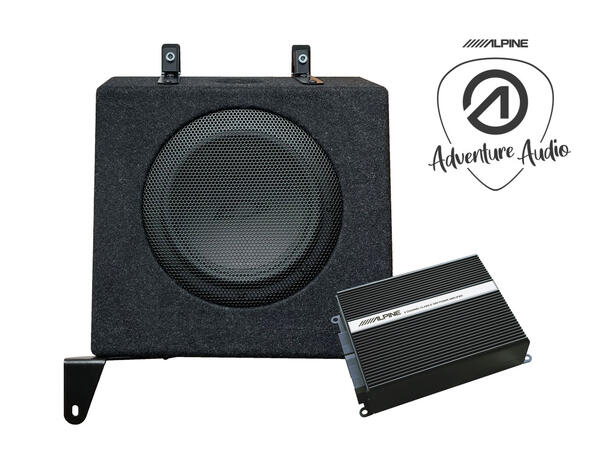 Alpine SPC-W84ATRA7-2 - lydoppgradering Ford Transit Custom 7 - DSP amp & SUB 