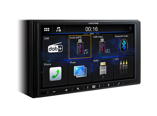 Alpine iLX-W690D multimediastasjon 7" 4x45W BT CarPlay Android Auto 