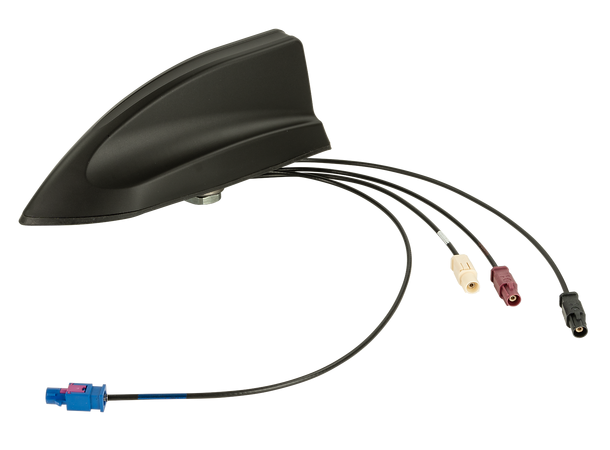 Calearo SHARK3 haifinne antenne QUAD AM/FM/DAB/GNSS/MOBIL 