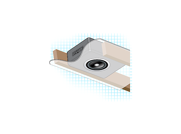 Dynamat - DYNABOX. høyttalerkabinett til tak. 34,2 x 30,5 x 16,5cm