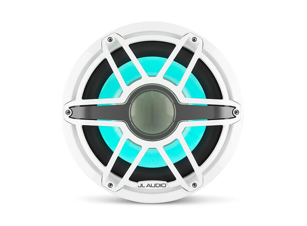 JL Audio M7-12IB-S-GwGw-i-4 subwoofer 12", 600W, 4ohm hvit sport LED 