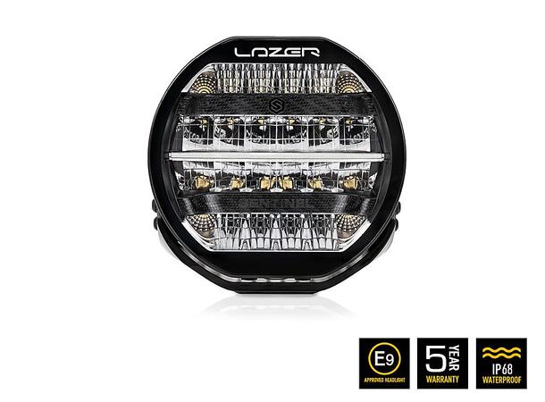Lazer® Sentinel 9 BLACK Sort. 9 tommer. 9520 Lumen. 