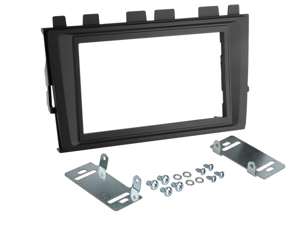 Monteringsramme 2-DIN VW T6.1 / Polo 2DIN sort 