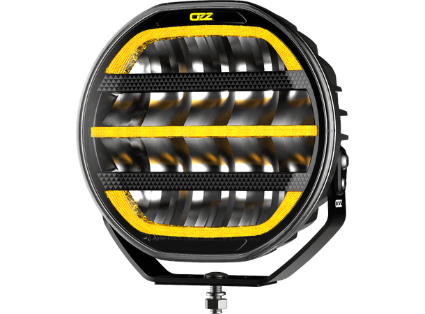 OZZ XR2 P7" LED ekstralys, (SORT HUS) 7200lm 80W 