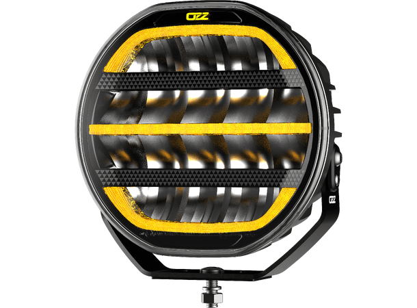 OZZ XR2 P7" LED ekstralys, (SORT HUS) 7200lm 80W 
