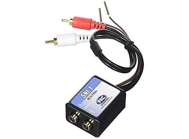 PAC SNI-1 - RCA støyfilter jordsløyfeisolator RCA  inn/ut 