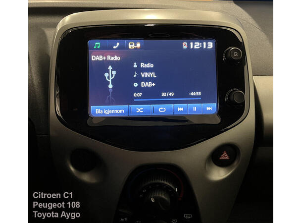 audiocom.no - Brukervennlig DAB+adapter med trådløs overføring via FM