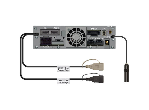 Alpine iLX-F905D multimediastasjon 9  Digital Media Station (Alpine Halo 9) 