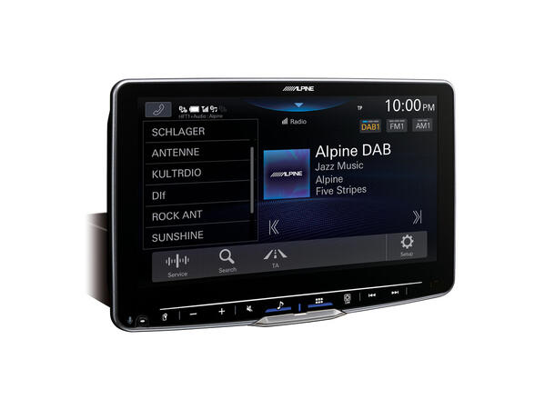 Alpine iLX-F905D multimediastasjon 9  Digital Media Station (Alpine Halo 9) 