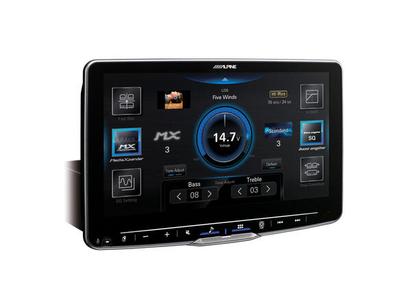 Alpine iLX-F9 Halo9 | 9" Bilstereo med Apple CarPlay & Android Auto