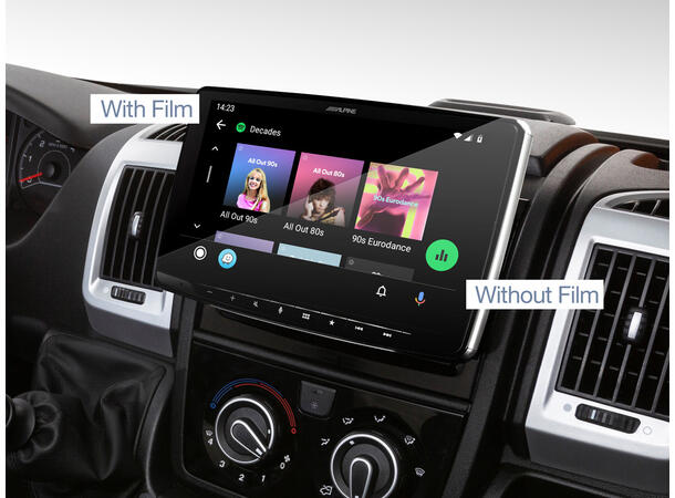 Halo9 Anti-refleks skjermbeskyttelse Til Alpine ILX-903 og 904 