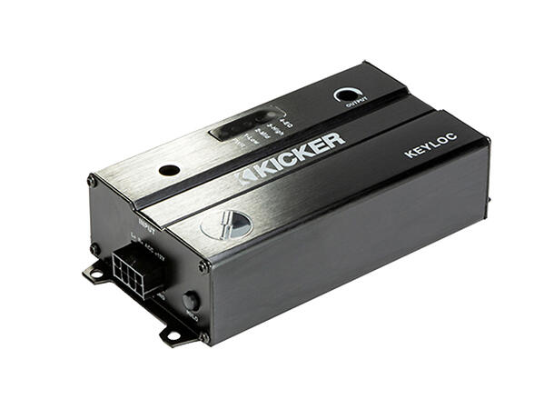 Kicker KEYLOC linje ut adapter m DSP <40W inn 125mV - 10V ut