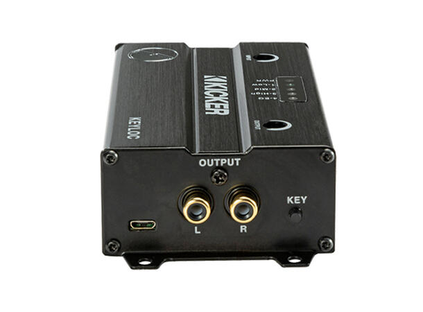 Kicker KEYLOC linje ut adapter m DSP <40W inn 125mV - 10V ut 