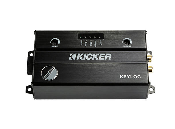 Kicker KEYLOC linje ut adapter m DSP <40W inn 125mV - 10V ut
