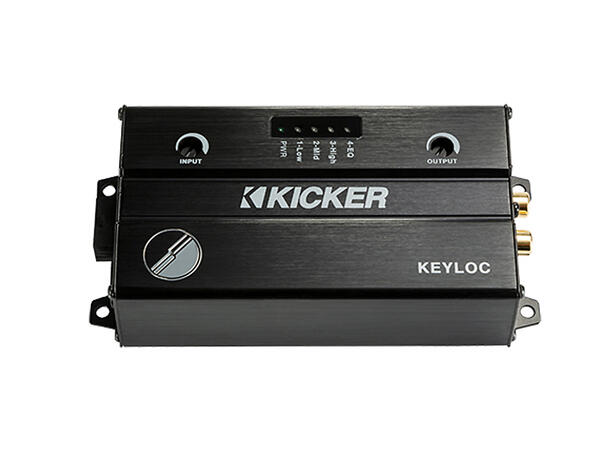 Kicker KEYLOC linje ut adapter m DSP <40W inn 125mV - 10V ut 