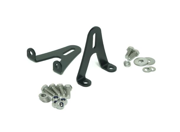 Lazer sidemonteringssett i aluminium | Audiocom