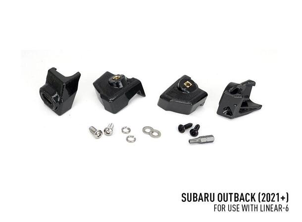Lazer® Grill-braketter for Linear 6 til Subaru Outback 2021+ 