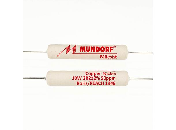 Mundorf MRESIST Classic 10 Watt 0,33Ohm ±2%   dim: Ø10xL45