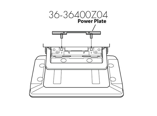 Reservedel Alpine Halo "Power plate" Til ILX-F905D og ILX-F115D 