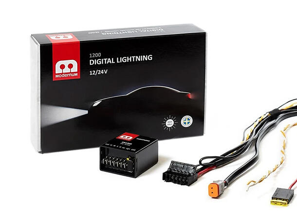 Styrestrøm RELE til ekstralys (CAN-bus) Modernum Digital Lightning 1200 