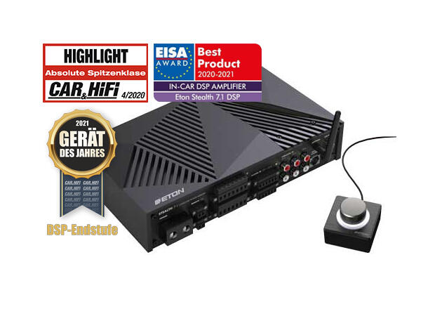 ETON STEALTH 7.1 DSP 7-kanals forsterker | Audiocom
