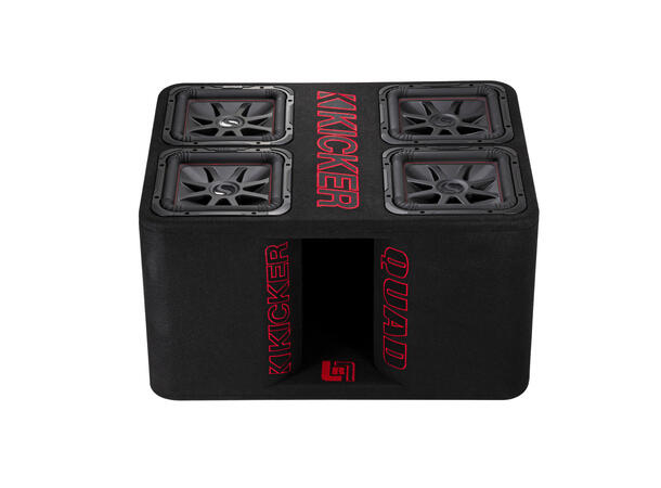 Kicker Solo-Baric L7R 12" Quad basskasse 4x L7R 12" i kasse 24 - 100Hz 