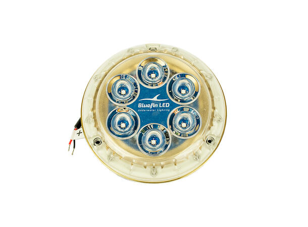 Piranha P6 NITRO SM Cobalt Blue 12V Undervannslys 4600 Lumen 
