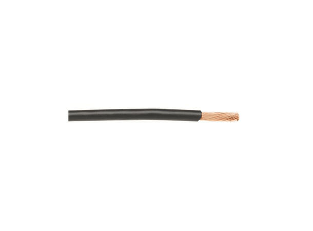 10mm² strømkabel SORT metervare 