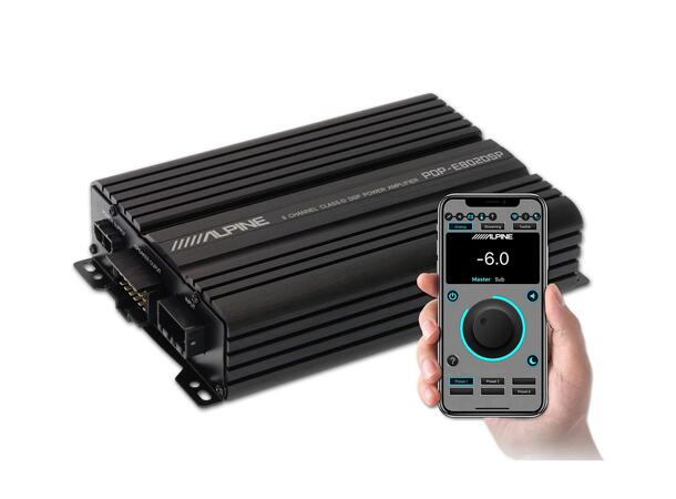 Alpine PDP-E802DSP forsterker med innebygget avansert DSP