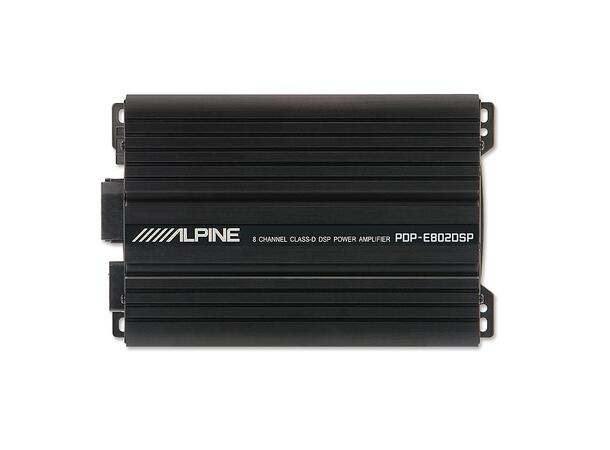 Alpine PDP-E802DSP forsterker med innebygget avansert DSP