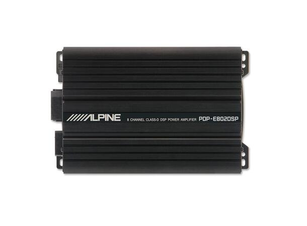 Alpine PDP-E802DSP forsterker med innebygget avansert DSP