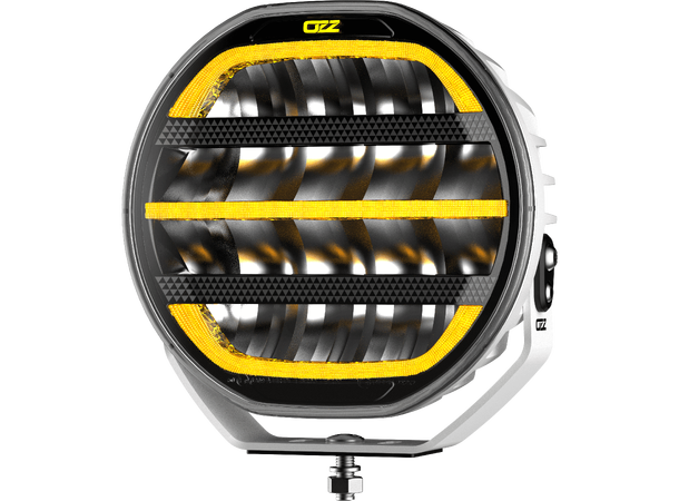 OZZ XR2 P7" LED ekstralys, (HVITT HUS) 7200lm 80W 