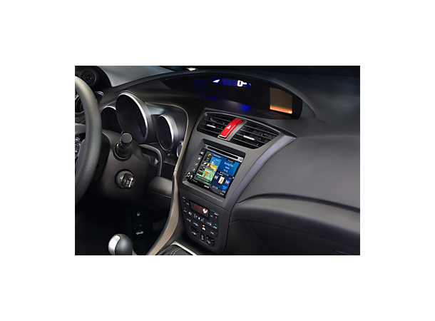 Radioramme Honda Civic 2013 2 DIN, Sort