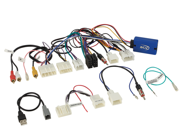 Rattadapter Toyota med USB/antenne/kamerakobling 