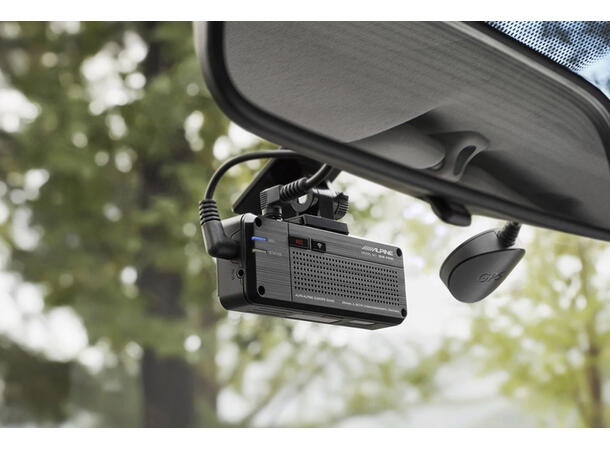 Alpine DVR-F220 avansert dashbord kamera 1080p Full HD 16GB mikro SD kort inkl 