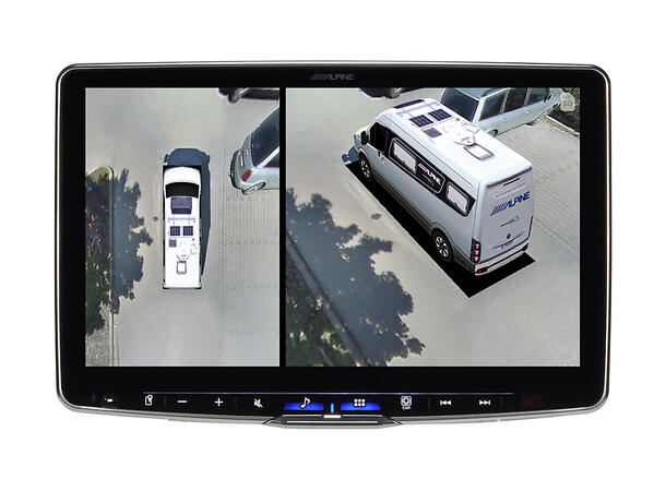 Alpine HCS-T100 - 360° Kamerasystem med 4 kamera 