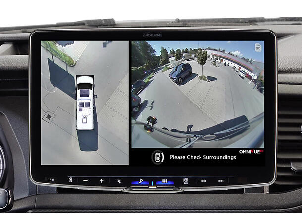 Alpine HCS-T100 - 360° Kamerasystem med 4 kamera 