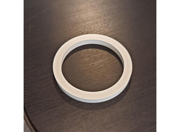 JL Audio  6,5 tommer 19mm PVC spacer, M6 Basis Hvit 