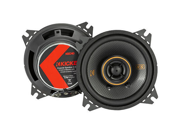 Kicker KSC404 høyttalere 4" coaxial 4ohm