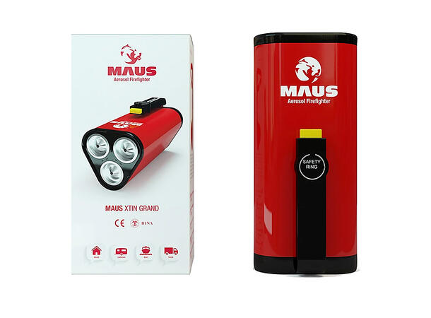 MAUS XTIN Grand Aerosol Firefighter incl wall mount