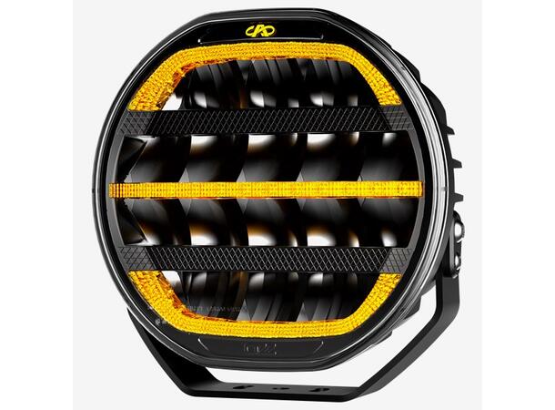 OZZ XR2 P9" LED fjernlys m/sort hus 10 600 lumen Boost – 1 lux @ 680 meter 