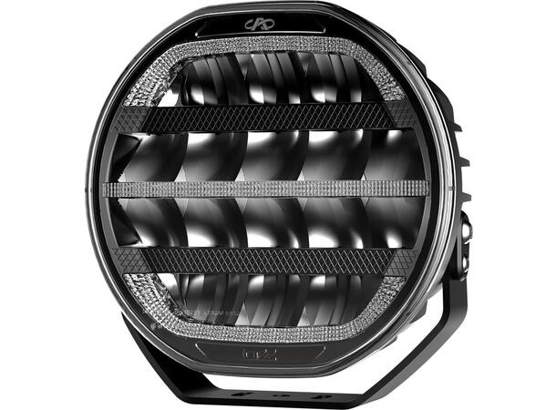 OZZ XR2 P9" LED fjernlys m/sort hus 10 600 lumen Boost – 1 lux @ 680 meter 