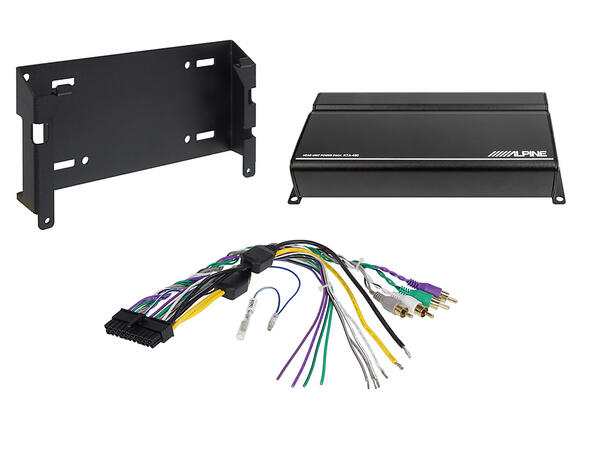 Alpine KTA-450 - forsterker 4x50watt kompakt "Stack" 