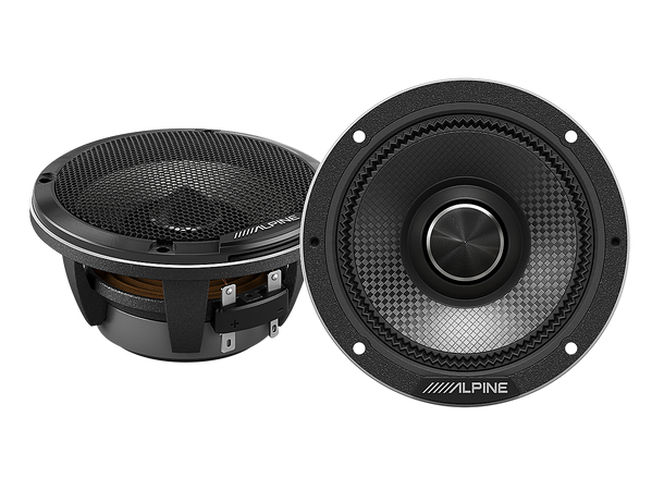 Alpine Status HDZ-653 - høyttalere High-End 3veis komponentsett 