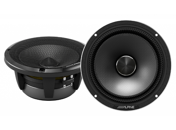 Alpine Status HDZ-653 - høyttalere High-End 3veis komponentsett 