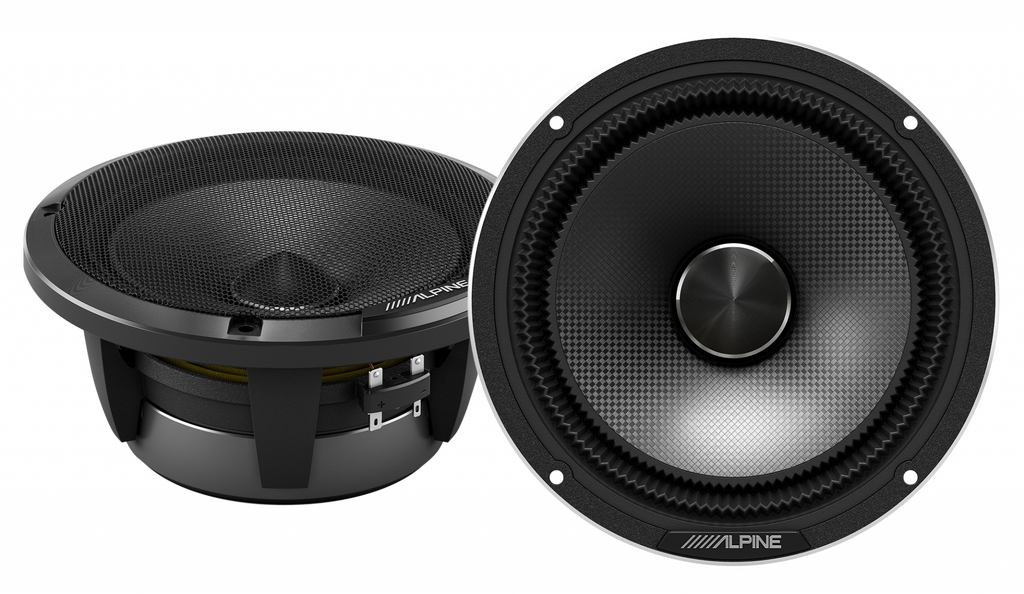 Alpine Status HDZ653 høyttalere HighEnd 3veis komponentsett