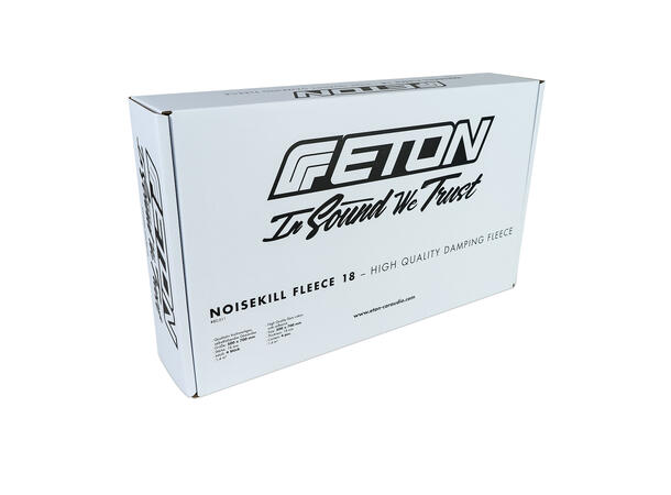 Eton Noisekill Fleece 18 Isolasjonsmatte 18mm 50x70cm 4stk 