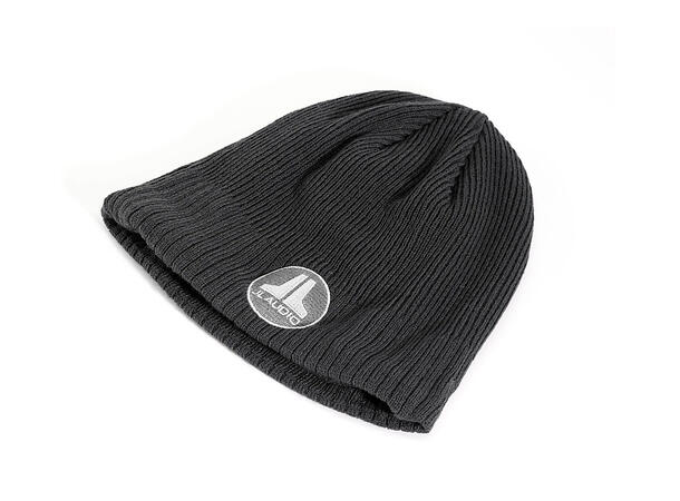 JL Audio - Beanie/Lue Grå 100% syntetisk  lue med rund logo 